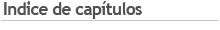 &Iacute;NDICE DE CAP&Iacute;TULOS
